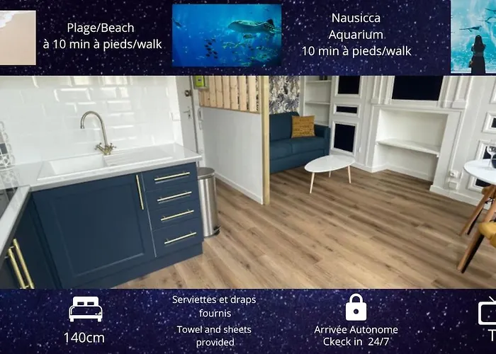 Le Bluemoon, Studio De Charme Refait A Neuf